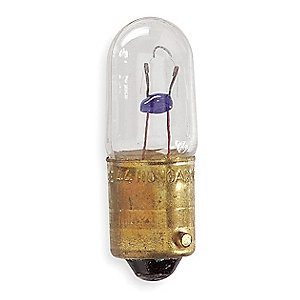 GE Lighting 1828 T3-1/4 37.5-Volt / 2-Watt BA9s Lamp, Incandescent - 10/Pack