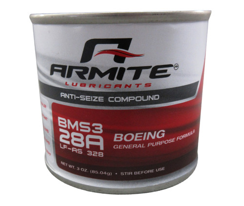 Boeing BMS 3-28A (LF-AS 328) Gray General-Purpose Anti-Seize Compound - 3 oz Can