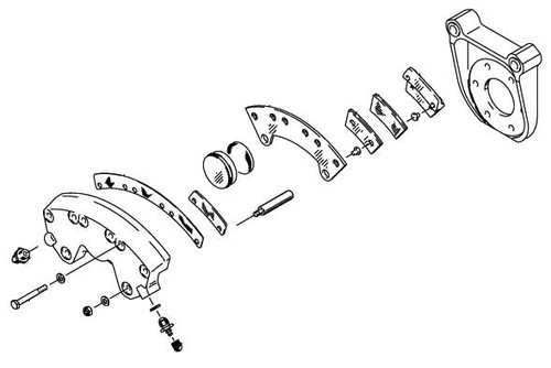 Cleveland Wheel & Brake 30-28B Brake Assembly