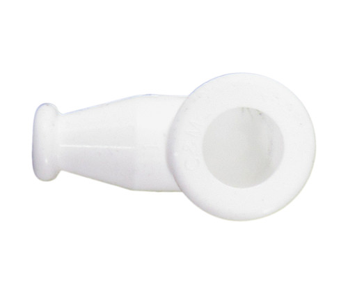 Military Standard MS25171-1S White Rubber Silicone Cable Nipple, Electrical