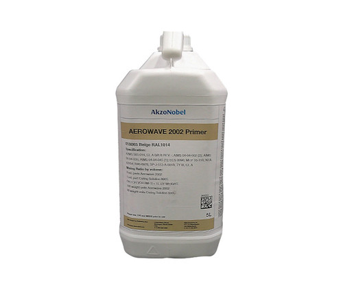 AkzoNobel Aerowave® 2002 Beige RAL1014 Chrome-Free Non-Inhibiting Epoxy Primer - 5 Liter Tin