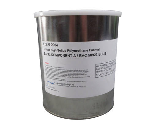 AkzoNobel Eclipse® ECL-G-2004 Gloss Blue BAC50923 High-Solids Polyurethane Enamel Topcoat - Gallon Can
