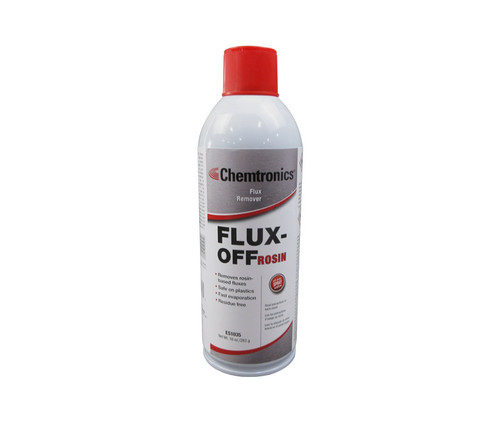 Chemtronics® FluX-Off® ES1035 Clear Rosin-Based Flux Remover - 10 oz Aerosol Can