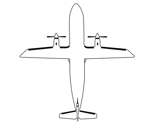 GOODRICH P29S7D5240-50 Fastboot ® Dornier RH Inboard Nacelle De-Ice Boot