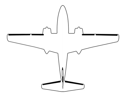 GOODRICH P25S7D5015-13 FASTboot® Gulfstream 690, 695 & 980 LH Fuselage - Nacelle De-Ice Boot