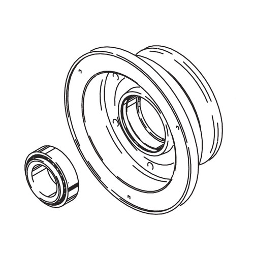 Cleveland Wheel & Brake 162-06500 Outer Wheel Half Assembly Cleveland Wheel & Brake 162-06500 Outer Wheel Half Assembly