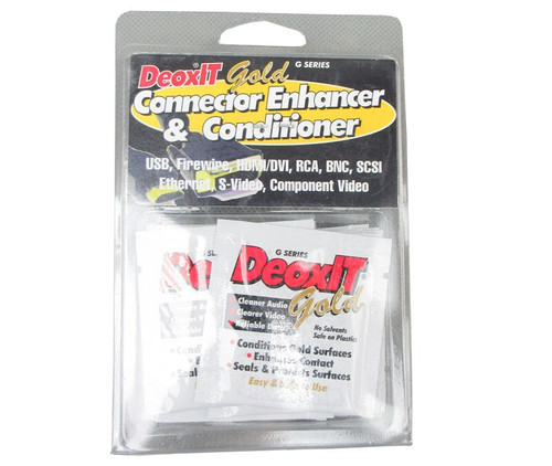 DeoxIT® K-G1W-25 D-Series 100% Contact Cleaner Wipes - 25 Wipe/Jar