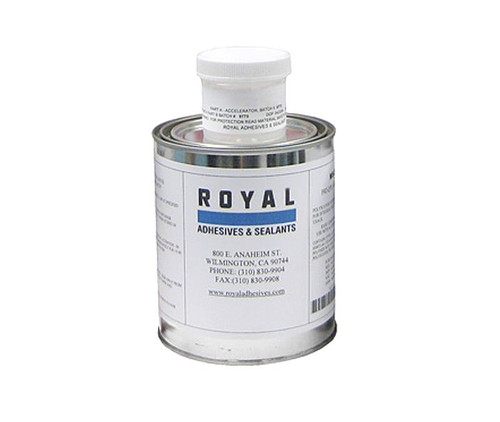 ROYAL® WS-8032 B-2 Dark Gray AMS-3281 Type II Spec Fuel Tank & Fuselage Sealant - ½ Pint Kit - 18/Case