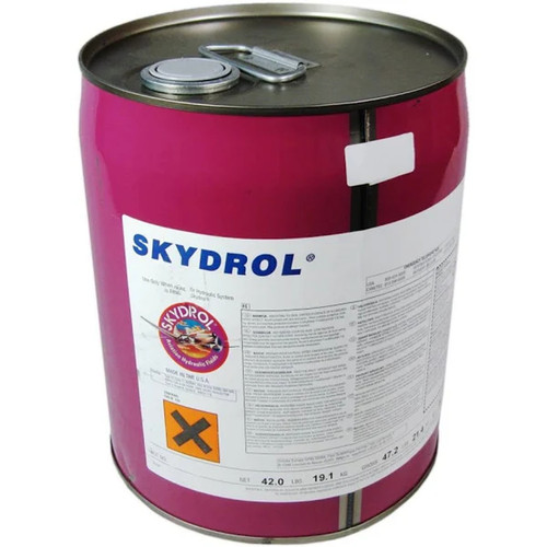 Skydrol® PE-5 Purple BMS3-11P Type V, Grade A, Grade C Spec Aviation Hydraulic Fluid - 5 Gallon Pail