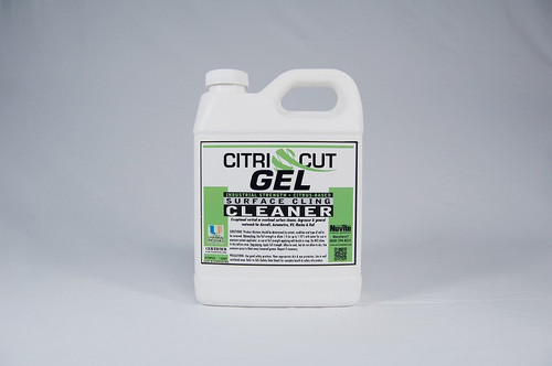 Nuvite® CitriCut® Citrus-Based Biodegradable Heavy-Duty Gel Surface Cling Aircraft Degreaser - Quart Bottle Nuvite® CitriCut® Citrus-Based Biodegradable Heavy-Duty Gel Surface Cling Aircraft Degreaser - Quart Bottle