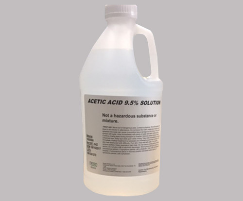 Nexeo Solutions Acetic Acid 9.5% Solution - 1/2 Gallon Plastic Jug - 4 Each Nexeo Solutions Acetic Acid 9.5% Solution - 1/2 Gallon Plastic Jug - 4 Each