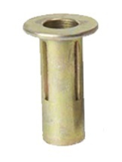 British Standards A10-75 Aluminum 10-32 UNF-3B (.010 -.080 Grip) Nut, Plain, Blind Rivnut - 5/Pack