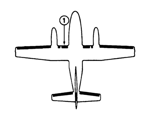 GOODRICH 27S7D5109-01 Cessna F-406 LH Fuselage - Nacelle De-Ice Boot