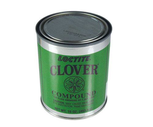 Henkel 39439 LOCTITE® CLOVER® Gray Grade D / 180 Grit Silicon Carbide Valve Grinding Compound - 453.6 Gram (16 oz) Can