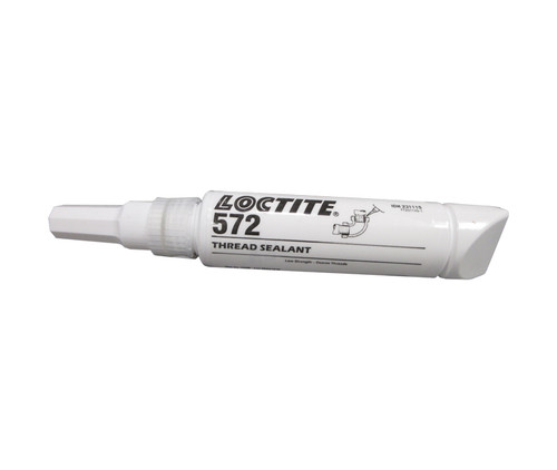 Henkel 21454 LOCTITE® 572™ Off-White Medium-Strength Thread Sealant - 50 mL (1.69 oz) Tottle