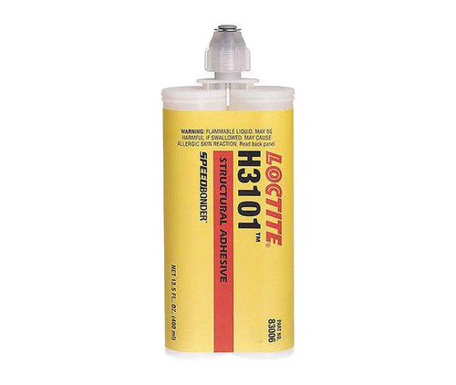 Henkel 83006 LOCTITE® AA H3101™ SPEEDBONDER® Structural Adhesive - 400 mL (13.5 oz) Standard Cartridge Henkel 83006 LOCTITE® AA H3101™ SPEEDBONDER® Structural Adhesive - 400 mL (13.5 oz) Standard Cartridge