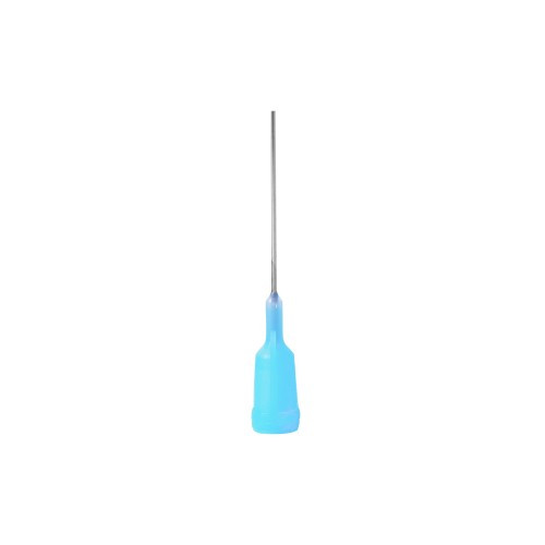 Henkel 98228 LOCTITE® Blue Stainless Steel 22 Gauge, 1" High-Precision Dispense Needle - Pack of 50