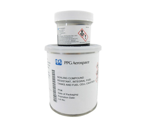 PPG Aerospace® PR-1425 B-2 Black LMA-MU065 Class B-2 Spec Windshield & Canopy Sealant - Pint Kit - 16/Pack PPG Aerospace® PR-1425 B-2 Black LMA-MU065 Class B-2 Spec Windshield & Canopy Sealant - Pint Kit - 16/Pack