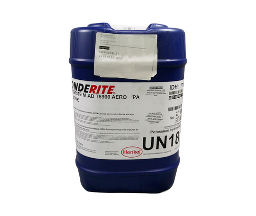 Henkel 779038 BONDERITE® M-AD T 5900™ Toner Chromate Coating - 5 Gallon Closed Head Pail with Bung Henkel 779038 BONDERITE® M-AD T 5900™ Toner Chromate Coating - 5 Gallon Closed Head Pail with Bung