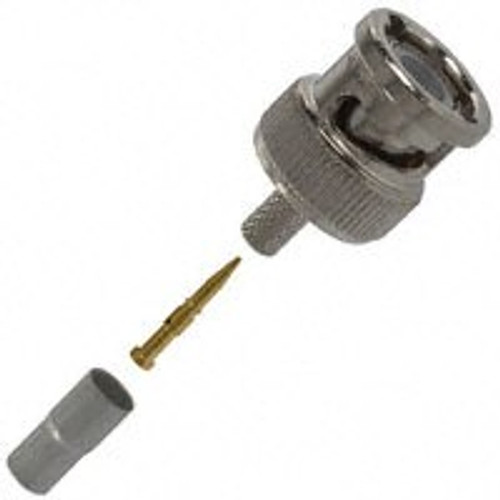 TE Connectivity 1-5227079-9 Brass/Nickle Amphenol 21-597, Belden 8218 & NH Special BNC Straight Connector, Plug, Electrical