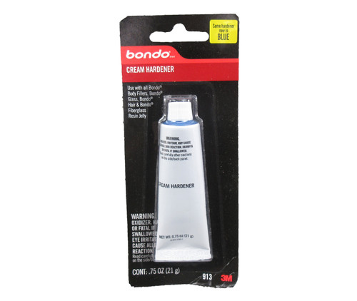 Bondo® 913 Blue Cream Hardener - 0.75 oz Tube Bondo® 913 Blue Cream Hardener - 0.75 oz Tube