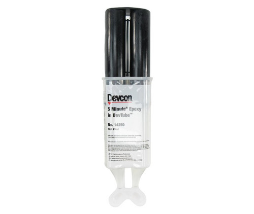 Devcon® 14250 5 Minute® Epoxy Rapid-Cure General-Purpose Adhesive - 25 mL Dev-Tube™ Devcon® 14250 5 Minute® Epoxy Rapid-Cure General-Purpose Adhesive - 25 mL Dev-Tube™