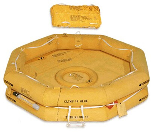 EAM Worldwide T12 Life Raft 12 Man - Twin Tube - FAR 135 - R0297A123