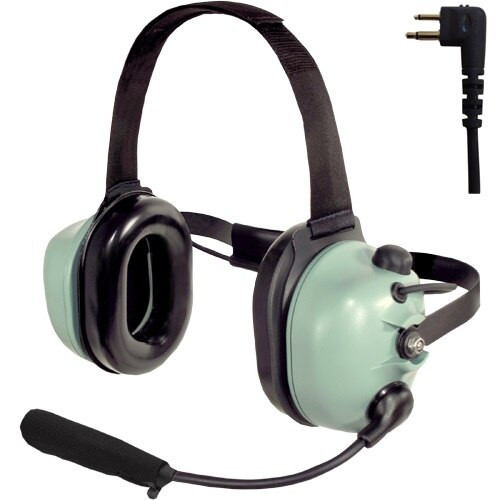 David Clark 40416G-08 Model H6240-07 Behind the Head - No Adapter Needed Radio Direct Headset-Microphone