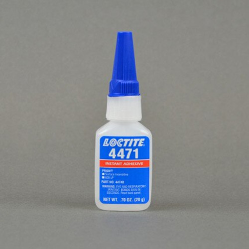 Henkel 44740 LOCTITE® 4471™ PRISM® Clear Instant Adhesive - 20 Gram (.70 oz) Bottle