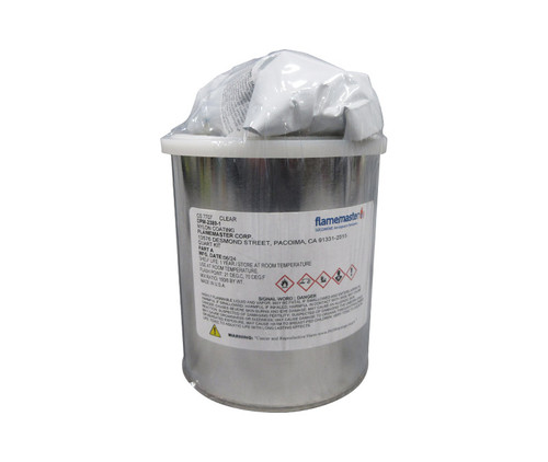 Flamemaster CS-7707 Clear DPM-2389-1 Spec Nylon Epoxy Coating - Quart (24 fl oz) Can Kit