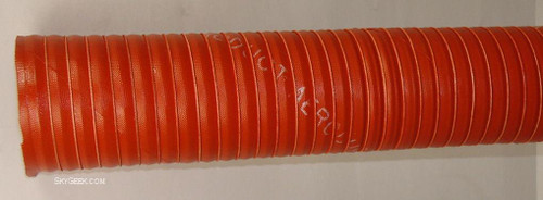 AERODUCT® SCEET2A Red 5/8" Steel Wire Reinforced Air Duct - 5-Foot Length