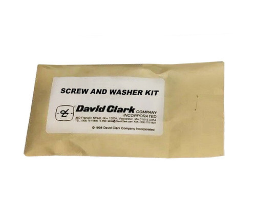 David Clark 18338G-05 Screw & Washer Kit -Pack of 10