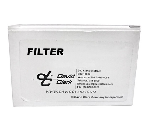 David Clark 15511P-04 Filter Foam 1/2"TH Yellow Temper