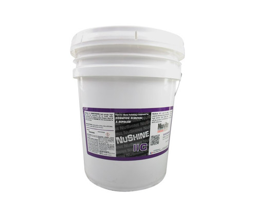 Nuvite® Nushine II® Grade C Oxidation Removal & Re-Polish Metal Polishing Compound - 50 lb Pail