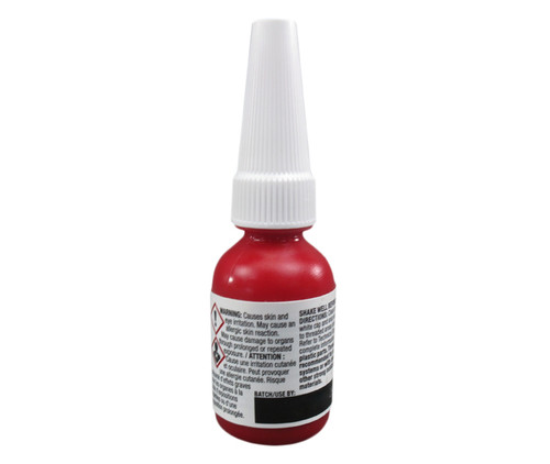 Henkel LOCTITE® 262™ Red Mil Spec High-Strength Threadlocker - 10 mL (0.34 oz) Bottle