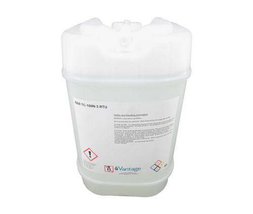 B&B™ TC-100-N-3-RTU Clear MIL-C-85704B TY IIA Spec Turbine Compressor Cleaning Fluid - 5 Gallon Pail