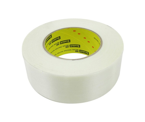 3M™ 021200-39869 Scotch® 898 Clear 6.6 Mil Filament Tape - 48 mm x 55 m Roll