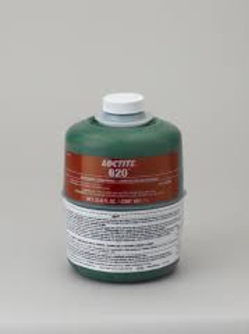 Henkel 62085 LOCTITE® 620™ Green High-Strength Slip Fit Retaining Compound - Liter (33.8 oz) Bottle