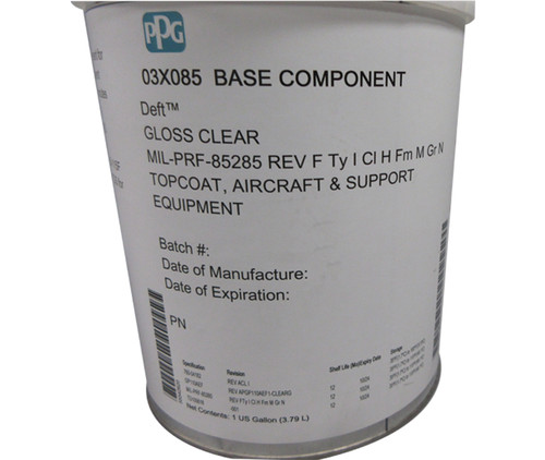 PPG Aerospace Deft 03X085 Polyurethane Topcoat – Clear