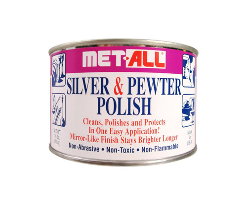 MET-ALL® SP-10 Silver & Pewter Polish - 16 oz Can MET-ALL® SP-10 Silver & Pewter Polish - 16 oz Can