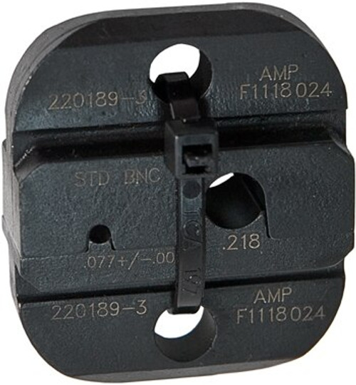 TE Connectivity 220189-3 BNC Crimping Die for Comm Tool 