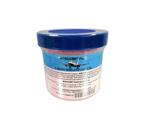 BOELUBE® 70305-12 Pink Hard Paste Boeing 50B50A Machining Lubricant - 12 oz Jar BOELUBE® 70305-12 Pink Hard Paste Boeing 50B50A Machining Lubricant - 12 oz Jar