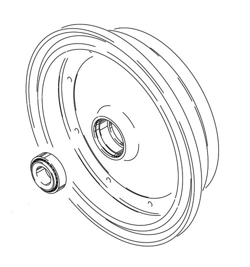 Cleveland Wheel & Brake 162-01700 Outer Wheel Half Assembly