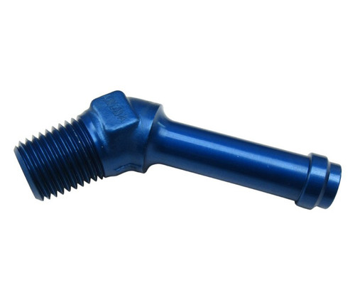 Aeronautical Standard AN844-6D Aluminum Elbow, Pipe to Hose Aeronautical Standard AN844-6D Aluminum Elbow, Pipe to Hose