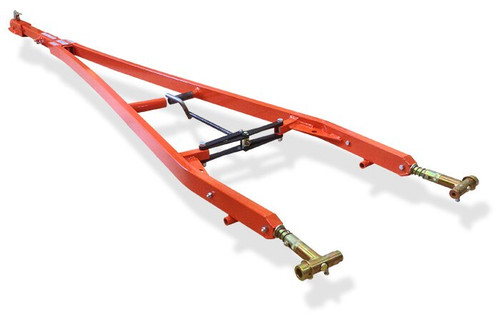 Brackett TR-34B Orange 7' 8" to 8'-8" Telescoping Length 14,000 lbs. Capacity Universal Towbar with 2" Ball Hitch