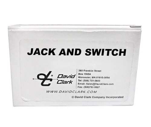 David Clark 24608P-01 Jack and Switch U94A/U