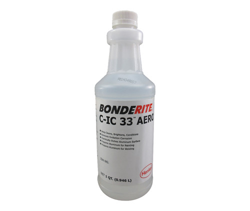 Henkel 594416 BONDERITE® C-IC 33™ AERO Acid Deoxidizer - Quart Bottle