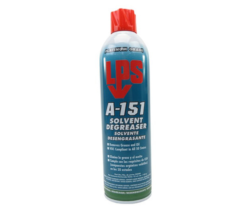 LPS® 04320 A-151 Clear/White Solvent Degreaser - 15 oz Aerosol Can