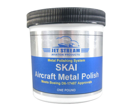 JET STREAM® SMP01 SKAI™ Tan Aircraft Metal Polish - 1 lb Can