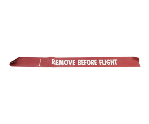 NAS Remove Before Flight Streamer, Red - 48 Inches